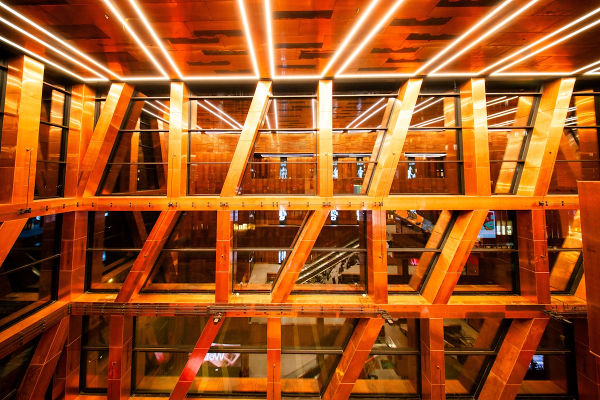 Commercial timber atrium